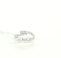 Anello Mirco Visconti Donna Anelli 3 Pietre in Oro bianco Diamante LF366/10-13 - LF366/10-13